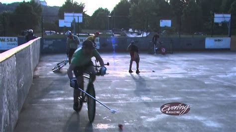 Seattle Bike Polo King Tv Evening Magazine Youtube