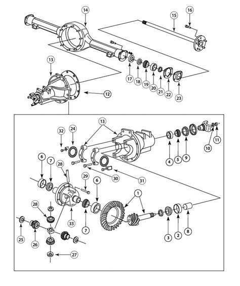 Gm 8.25 Differential Parts Diagram