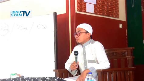 Live Matan Tuhfatul Athfal Bersama Ustadz Ibnu Syam Youtube