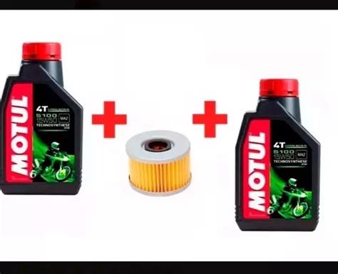 Kit De Aceite Motul 5100 Y Filtro Honda Tornado Xr 250