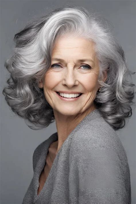 Popular And Simple Short Hairstyles For Older Woman In