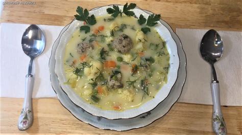 Zupa Jarzynowa Z Pulpetami Vegetable Soup With Meatballs Youtube