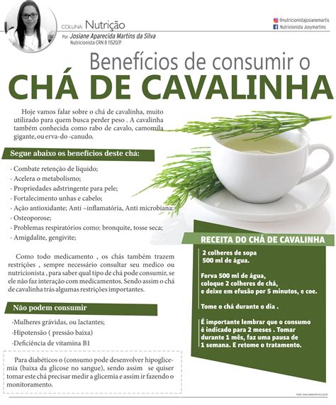 Conhe A Os Benef Cios De Consumir O Ch De Cavalinha O Comuniqueiro