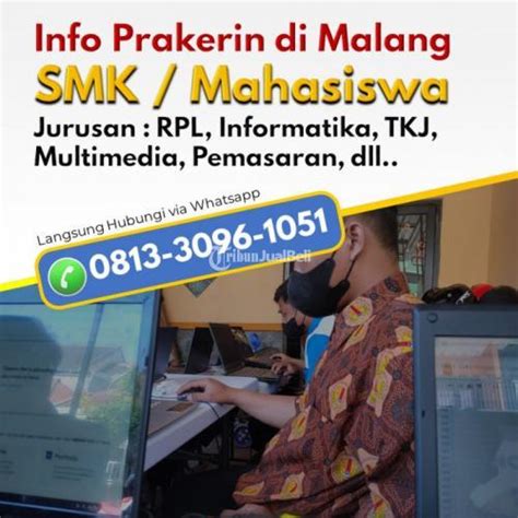 Tempat PKL Online SMK Jurusan Pemasaran Terdekat Di Kota Malang