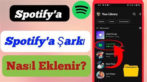 Spotify A Ark Ekleme Spotify Da Yerel Dosyalar Alma Youtube