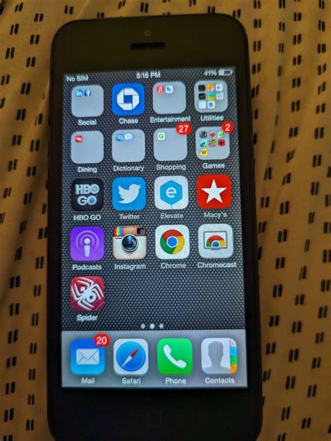 Apple Iphone Rare Ios Gb Black Slate At T A Read