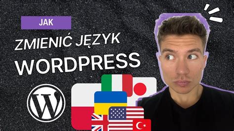 Jak zmienić język strony WordPress szybki poradnik YouTube