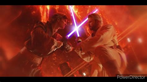 Soundtrack Obi Wan Vs Anakin Full Music Youtube