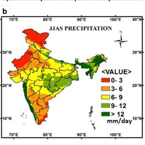 Imd Meteorological Subdivision Map Of India The Table Shows The Name Download Scientific