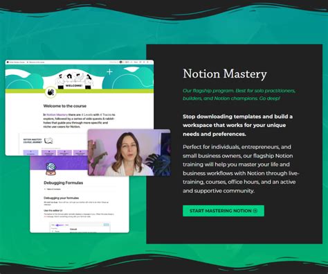 Marie Poulin Notion Mastery Course