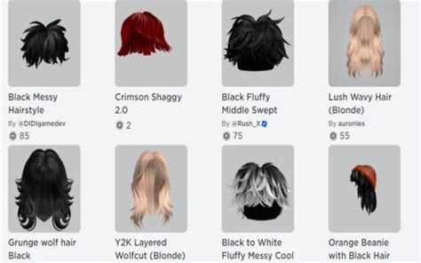 Good Roblox Hair Items