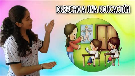 Clase Virtual Derecho A Una Educación Para Niños Y Niñas Youtube