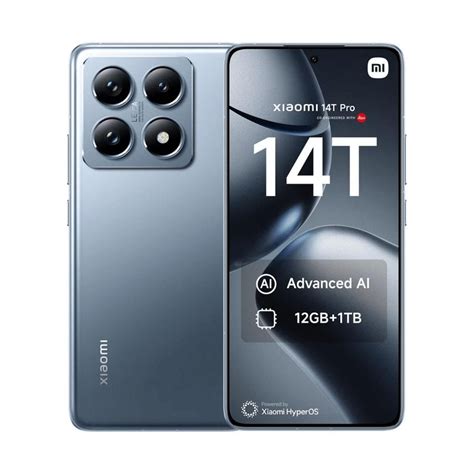 Xiaomi 14T Pro 5G Dual SIM in Blu da 512GB e 12GB RAM (6941812789353 ...