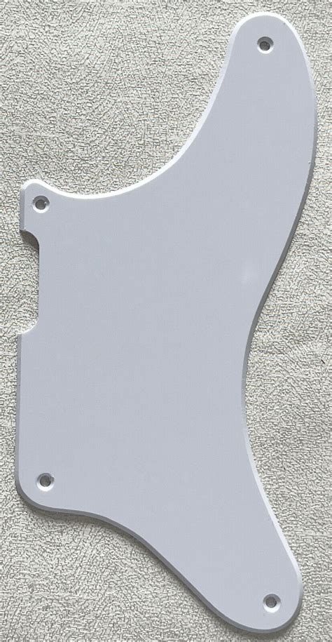 Custom For Tele La Cabronita Mexican Style Guitar Pickguard Ply White