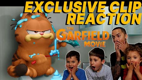 The Garfield Movie GARFIELD HATES MONDAYS Clip REACTION Chris Pratt