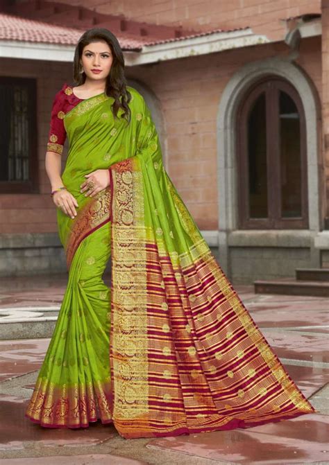 Sangam Prints Malvika Silk Traditional Sarees Collection