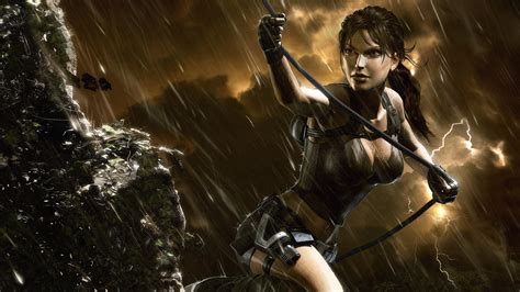 2560x1080 resolution | Tomb Raider Lara Croft digital wallpaper ...