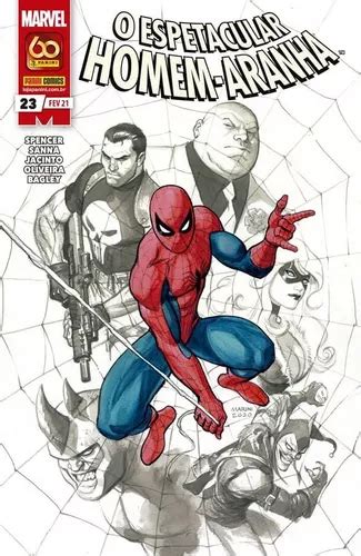 Livro O Espetacular Homem Aranha 23 Capa Variante MercadoLivre