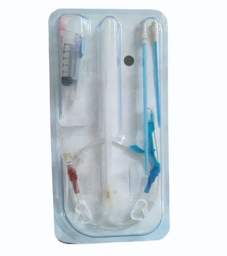 Polyurethane Double Lumen Hemodialysis Catheter Kit At Rs Kit In