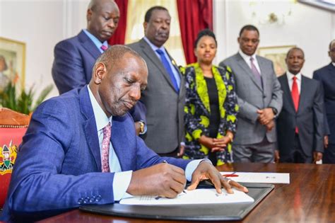 President Ruto Officially Signs The Finance Bill Into Law