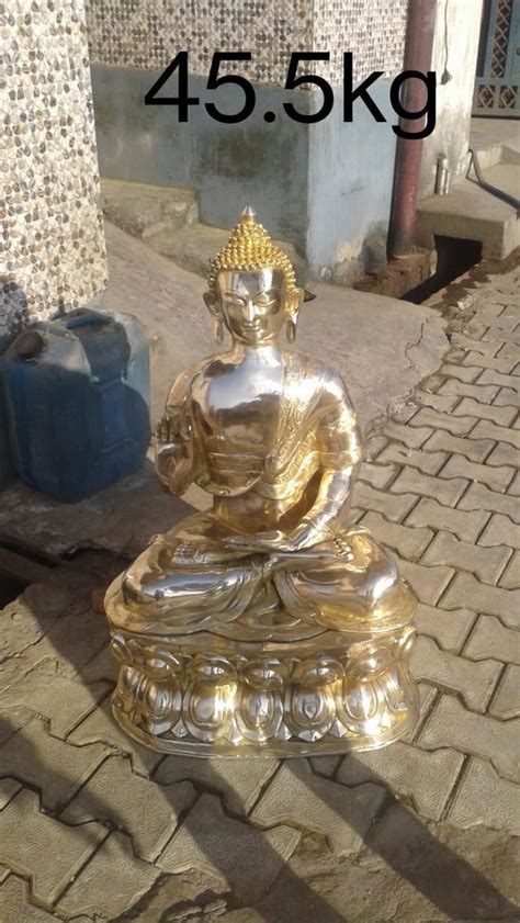 Religious Lord Buddha Brass Statue At Rs In Hathras Id