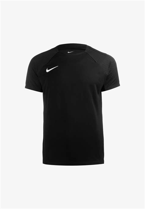 Nike Performance Strike Iii Fussball T Shirt Sport Black White Nero