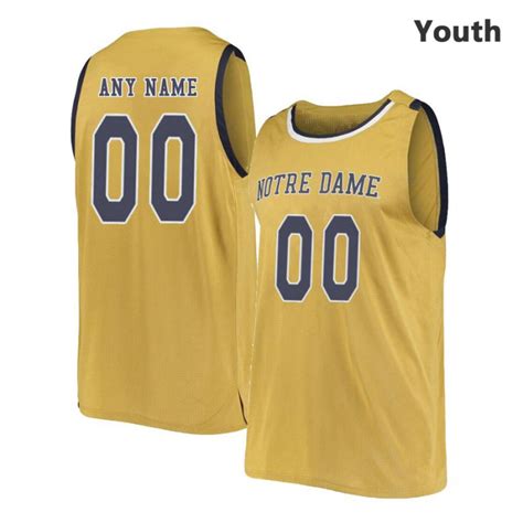 Notre Dame Basketball Custom Jerseys Notre Dame Fighting Irish