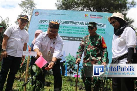 InfoPublik Hari Pohon Sedunia Kemenko PMK Tanam Pohon Di DAS Citarum