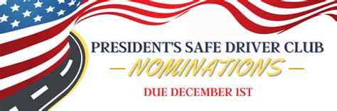 Presidents Safe Driver Club Wisconsin Motor Carriers Association
