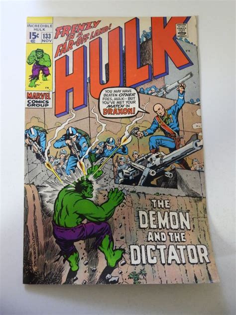 The Incredible Hulk Vg Fn Condition Comic Books Bronze