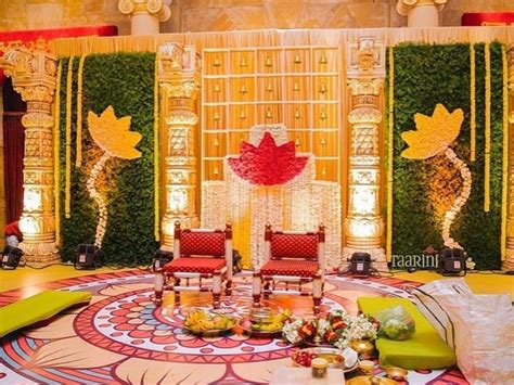 51 Haldi Decor Ideas For A Beautiful Celebration Wedbook Artofit