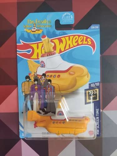 Hot Wheels The Beatles Yellow Submarine Submarino Amarelo Parcelamento Sem Juros