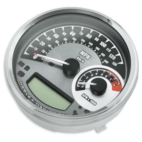 Genuine Harley Davidson Combo Digital Speedo Tacho Analogue Aluminium