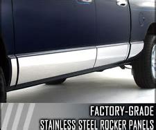 2003 2009 Dodge Ram 2500 3500 Dully Stainless Rocker Panels