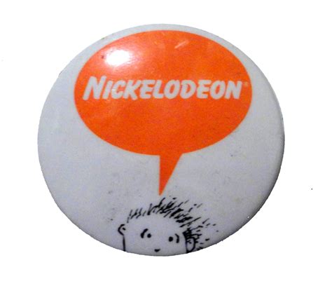 Vintagetrafficusa Vintage Nickelodeon Pinwheel 1985 80s Pin Tv Show