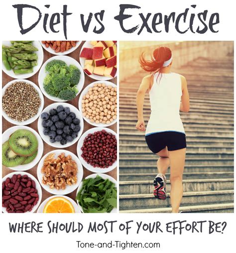 Which Is Better Diet Or Exercise Tone And Tighten