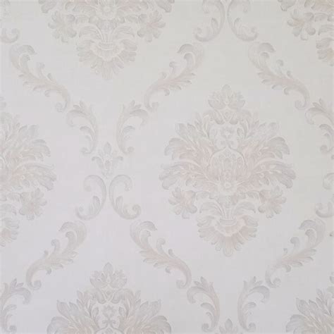 Papel De Parede Damask Nude Bege Leroy Merlin