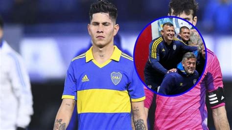 Almirón se cansó de Campuzano la nueva prueba que hizo el DT de Boca