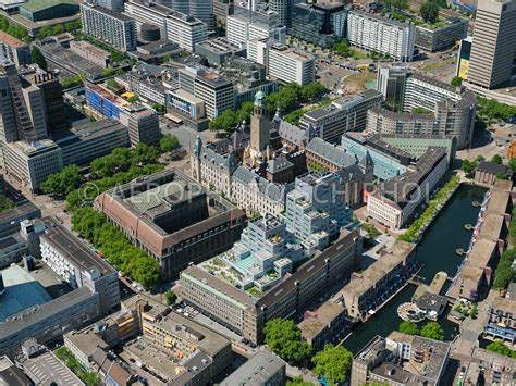 Aerophotostock Rotterdam Luchtfoto Schouwburgplein Met De Schouwburg