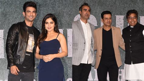 Son Chiraiya Movie Press Conference With Sushant Singh Rajput Bhumi