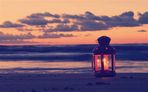 Fond Décran Lumière Du Soleil Le Coucher Du Soleil Mer Le Sable Réflexion Ciel Des