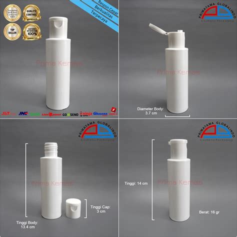 Botol Fliptop Hdpe Botol Hd Ht Ml Botol Kosmetik