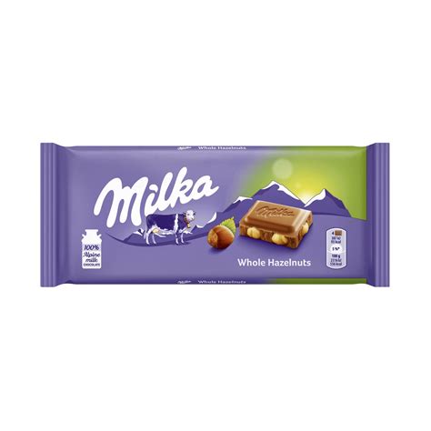 Milka Whole Hazenhuts 100 g - easyexport.bg