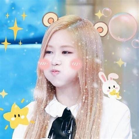 Bộ sưu tập ảnh rose blackpink cute chibi và đáng yêu trên mạng