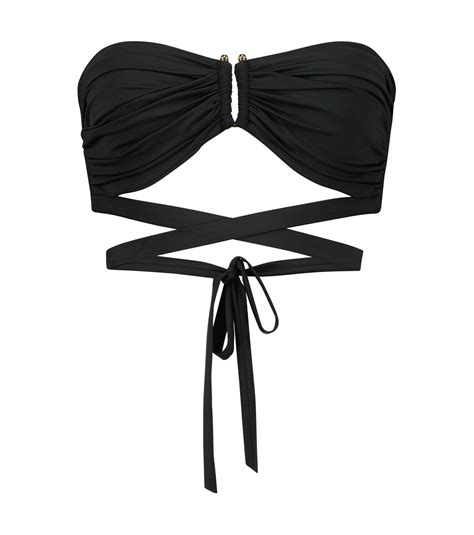 Self Portrait Tie Strap Bikini Top Self Portrait