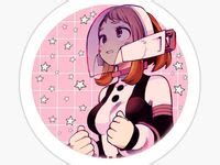 Ideas De Ochako Uraraka Sticker Pegatinas Kawaii Pegatinas