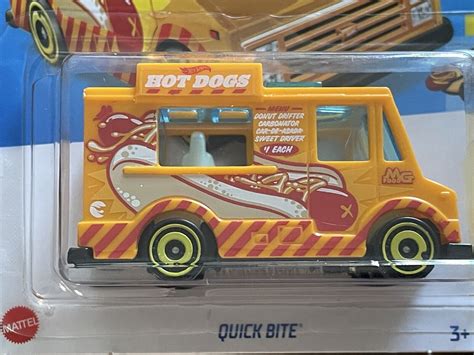 Hot Wheels Quick Bite Treasure Hunt Food Truck Values MAVIN