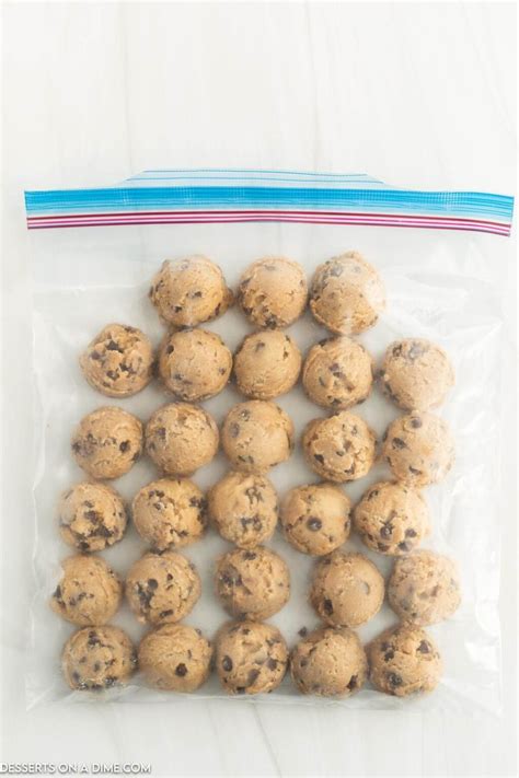 How To Freeze Cookie Dough Desserts On A Dime