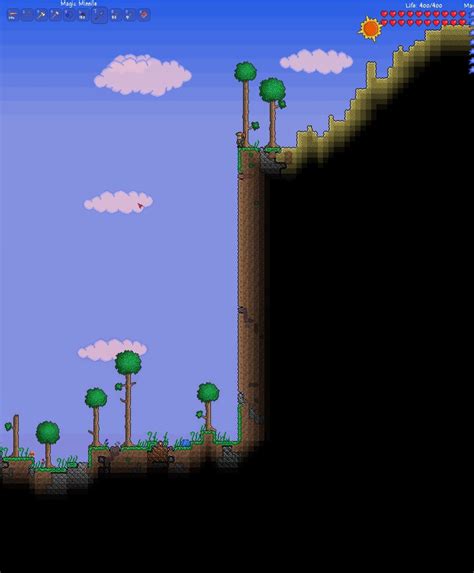 World generation at its finest : r/Terraria