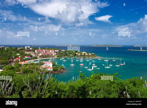 Cruz Bay Harbor St John Us Virgin Islands Stock Photo Alamy